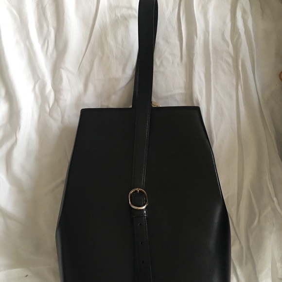 Cartier Bags Cartier Black Leather One Strap Backpack Poshmark